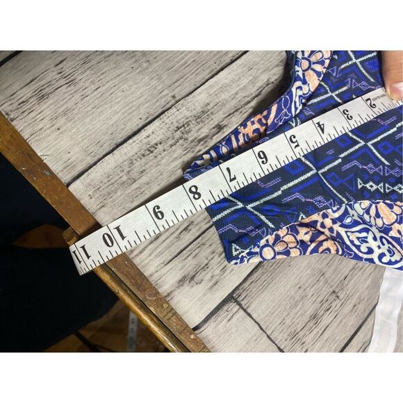 Gypsy 05 Reversible Blue Aztec Print Bikini Set Size Small NWT - Picture 8 of 8